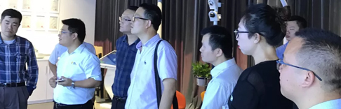 深圳市宝安区领导率队莅临源码参观考察