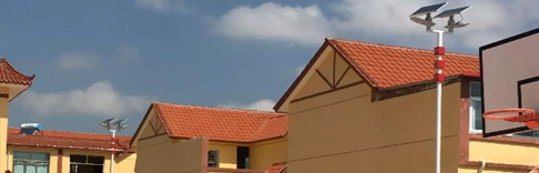 在这里，遇见更美的景——源码太阳能路灯甘肃工程案例