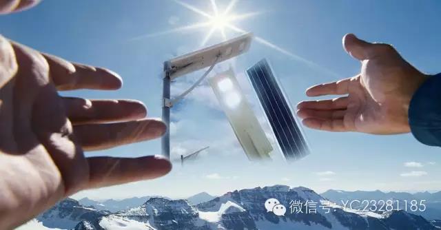 平板一体化：太阳能照明的未来。